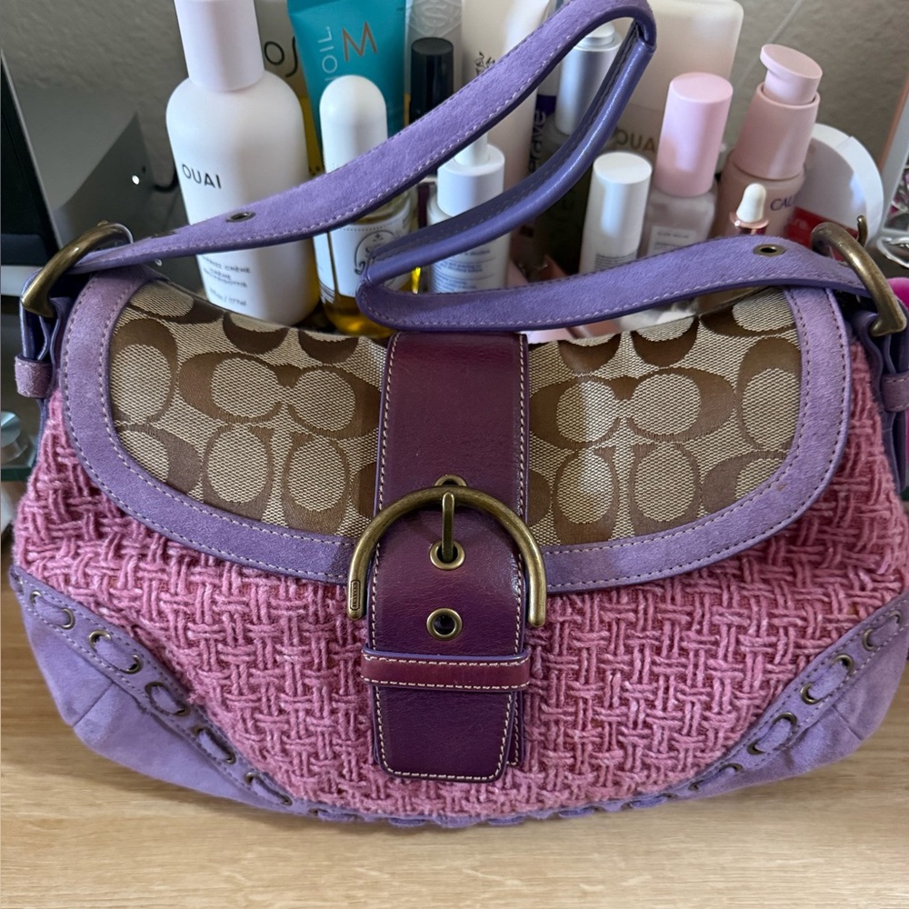 RARE coach shoulder bag